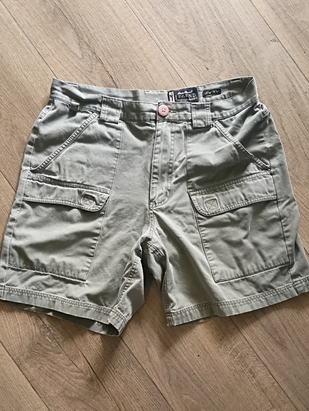 Vintage Eddie Bauer Legend Series Cargo Shorts Men's But I Wore Them & Loved Em